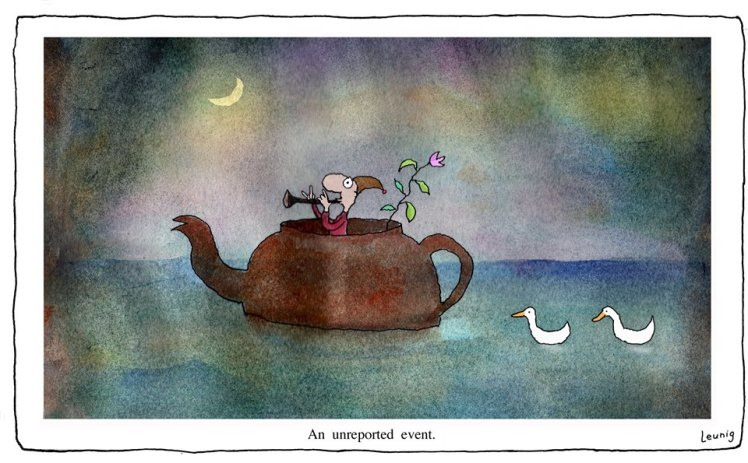An unreported event Leunig