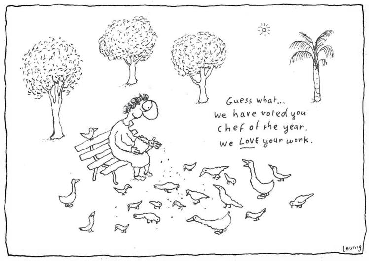 Chef of the year Leunig
